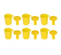 Rhawuy 6 Set Bee Water Feeder | Safe Plastic Bee Enclosure Drinking Device | Sturdy Beekeeping Accessory for Colony Rearing/Honey Production | Easy to Assemble & Maintain