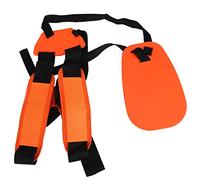 Rhawuy Adjustable Trimmer Shoulder Strap | Strong Nylon Belt for Brush Cutter/Lawn Mower/Chainsaw | Weight Distribution System for Men & Women