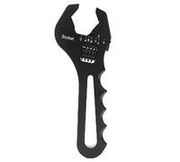 Rhawuy Adjustable Wrench | Aluminum Alloy Spanner Tool for AN3 - AN16 Tubing | Portable Wrench for Hydraulic Systems/Auto Repair/DIY Maintenance