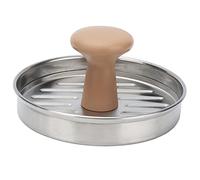 Rhawuy Burger Press Stainless Steel | Non - Stick Patty Maker with Ergonomic Handle | Hamburger Meat Press Tool for Home Kitchen/Fast Food Restaurant | Sturdy & Easy to Maintain