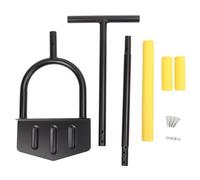 Rhawuy Manual Lawn Edger | Saw Tooth & Half Moon Design | Detachable Long Handle for Step Garden/Uneven Ground | Sturdy Steel Construction
