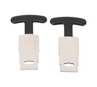 Rhawuy Pool Plug Removal Tools 2 - Pack | Stainless Steel Eyeball Fitting Remover for Spa Jet Plugs | Tarnish - Hand Guard Tool for SP1419A SP1419B / Above Ground Pools