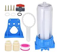 Rhawuy Poultry Water Purification Unit | 3/4 inch PVC Pipe Connection for Automatic Drinking Systems | Leak Proof Design for Chickens/Ducks/Geese | ABS Material with PP Melt Blown