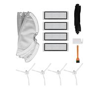 Rhawuy Robot Vacuum Replacement Kit for 360 S7 S5 | 4 Filtration Units & 4 Side Brushes | Sweeping Robot Parts for Particle Reduction/Home Upkeep/Pet Hair | 16 Pieces Accessory Kit