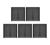 Rhawuy Small Solar Panel 5 Pack | 4V 160mA Polysilicon Battery Module | DIY Solar Electricity for Lights/Chargers/Toys | 30cm Cable, 70x70mm