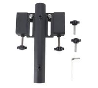 Rhawuy Truck Flagpole Holder | Universal Steel Hitch Mount for Trucks/SUVs/RVs | Oxidation - Defiant Flag Pole Mount with 3 Accessories