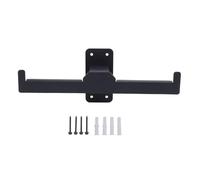 Rhawuy Zaino da parete in acciaio inox, robusto organizer per attrezzi per soffianti/spruzzatori/motoseghe, salvaspazio per garage, con 4 viti e tubi di espansione