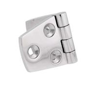 RHbjUBwbS Hardware Lucido con Cinturino per Cerniere per Barche in Acciaio Inossidabile Compatibile con la Porta della Cabina Marina