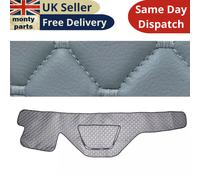 Rhd Grigio Cruscotto Cover Opaco - Eco Pelle Euro Modello - Per DAF XF 105 2007
