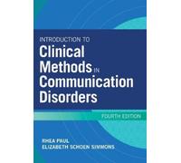 Rhea Paul Elizabeth S Introduction to Clinical Methods in Communicat (Tascabile)