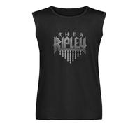 Rhea Ripley NXT Wrestling Vest Tank Mens T-Shirt Black Graphic Unisex Sleeveless Tee Shirt S