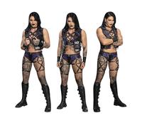 Rhea Ripley SC4577 - Sagome in cartone a tre ripiani, altezza 31 cm, ideale per feste a tema WWE, feste, compleanni e fan, decorazioni per stanze ed eventi