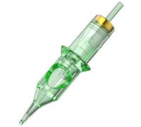 RHEIN Aghi Cartucce Professionale 20pezzi 5RS #12 Standard 5 Runde Shader Aghi Durchmesser 0,35mm Accessori per Artisti e Principianti EN02R-20-1205RS-M