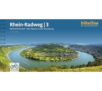 Rhein-Radweg / Rhein-Radweg Teil 3: Mittelrheintal · Von Mainz nach Duisburg, 304 km, 1:75.000, GPS-Tracks Download, LiveUpdate, Übernachtungsverzeichnis