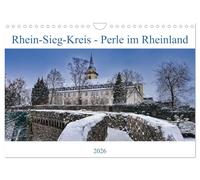 Rhein-Sieg-Kreis - Perle im Rheinland (Wandkalender 2026 DIN A4 quer), CALVENDO Monatskalender: Der zwischen den Städten Bonn und Köln gelegene ... breites Angebot an Freizeitmöglichkeiten.