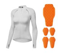 Rhepaada Giacca da Moto Donna Invernale Giambotto Spesso Foderato in Pile, Capo Termico Antivento in Cotone a Maniche Lunghe da Ciclismo, Abbigliamento Sportivo Caldo da Esterno Tour