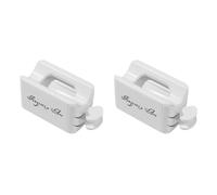 Rheross 2X Vassoio per Il Riciclaggio Della Polvere per Immersione Portatile Strumenti per Unghie Contenitore per Il Recupero Della Polvere di Diamante Un Doppio Strato