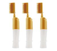 Rheross 3 pettini per tintura dei capelli, con bottiglia, per tinture fai da te, per salone di bellezza, olio da forno, strumento per tinture per capelli