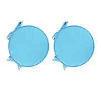 Rheross Cuscini rotondi per sedie, 2 pezzi, circolari e impermeabili, per interni ed esterni, giardino, sala da pranzo, ufficio, caffetteria, F