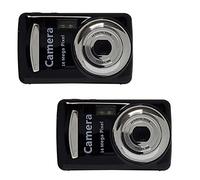 Rheross Fotocamera digitale 5X, fotocamere portatili da 16 milioni di pixel HD, fotocamera digitale compatta, per bambini, adolescenti, anziani, colore nero