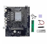 Rheross H610 Scheda Madre+DDR4 4G 2133Mhz RAM+Grasso Termico LGA1700 Gigabit LAN per G6900 G7400 I3 12100 I5 12500 12Th CPU Kit di Ricambio