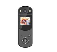 Rheross Mini videocamera digitale palmare 1080P DV videocamera HD a infrarossi Action Camera - Nero