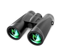 Rheross Telescopio ottico binoculare ad alta definizione HD binocolo 12x42 HD binocolo adatto per visite turistiche all'aperto, sport, viaggi e osservazione delle stelle