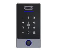 Rheross TTLock Tastiera di controllo accessi con riconoscimento facciale impermeabile con lettore di impronte digitali per serratura della porta-B