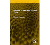 Rhetoric of Everyday English Texts
