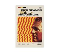 RHFWEC Cool Hand Luke - Poster da parete su tela, decorazione artistica da parete per soggiorno, camera da letto, 40 x 60 cm