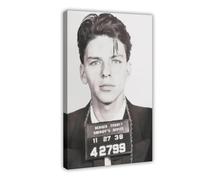 RHFWEC Poster su tela con immagine di Frank Sinatra, decorazione artistica da parete per soggiorno, camera da letto, 20 x 30 cm