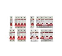 RHFYBSQA DC 1000V 1P 2P 3P 4P Mini Interruttore Solare Interruttore di Protezione da sovraccarico 6A ~ 63A/80A 100A 125A for impianti fotovoltaici fotovoltaici(4P,32A)