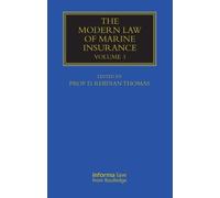 Rhidian Thomas The Modern Law of Marine Insurance (Copertina rigida)