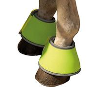Rhinegold 0 Reflective - COB-Yellow Over Reach Boots, Giallo, COB UK