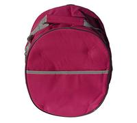 Rhinegold Borsa per cappelli essenziale per equitazione rosa scuro - Nylon Cordura resistente, cerniera completa, manici rinforzati, spazioso spazio per attrezzatura equestre