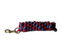 Rhinegold - Corda Doppia, Corda in Cotone, Blu Navy/Rosso., Taglia Unica