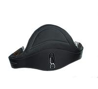 Rhinegold Softee - Protezione Imbottita in Pelle, 122 cm, Colore: Nero