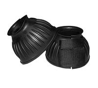 Rhinegold Velcro Over-Reach Boots - Small - Nero