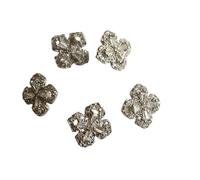 Rhinestone Button Bottoni da 5 pezzi for cucire decorativi sul cappotto(Color02)