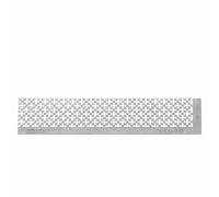 Rhinestone Mesh Righello, Strumento Robusto per Penna a Punto (stainless | Perfetto per lavori con strass, Materiale antiruggine, Facile da maneggiare, Finitura liscia, Efficiente per l\'arte 5D