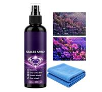 Rhinestone Painting Coaster Sealant - Quick-Drying Crafting Glue, Clear Diamond Art Protective Finish, Strong Adhesive Puzzle Coating Solution, Long Lasting Crystal | Glue For DIY Crafts, Home