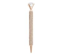 Rhinestone Pen - Bling Pens Bulk | Sparkly Push-button Ballpoint Writing Tool With Large Gem | Sparkly Rhinestone Writing Pens For Friends Coworkers Teacher Nurse Work Desk Word Offices Birthday