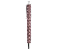 Rhinestone Pen - Crystal Writing Pen | Metal Barrel with Sparkling Diamond Design, Smooth Black Ink, Twist Mechanism, Elegant Gift Pens for Women Students and Professionals
