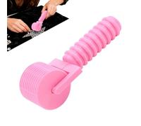 Rhinestone Press Rollers - Bead Crystal Roller Tool | Precise Pressing Detachable for Projects, Sturdy Handle with Smooth Roller Ideal for Clay Embroidery Printmaking Clothes, 12x4cm