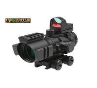 Rhino 4X32 Scope with Red Dot Sight Theta optics