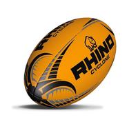 Rhino Cyclone XV Training Rugby Pallone Arancio Fluo Taglia 4