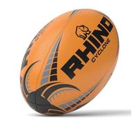 Rhino Cyclone XV Training Rugby Pallone Arancio Fluo Taglia 5