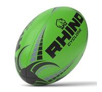 Rhino Cyclone XV Training Rugby Pallone Verde Fluo Taglia 5