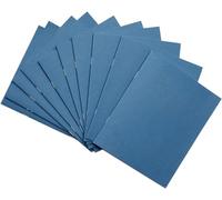 Rhino F6M - Quaderno per esercizi, 9 x 7, 80 pagine, confezione da 10, colore: Azzurro