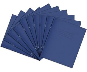 Rhino F8 M Exercise Book - Cover in blu scuro (confezione da 10)
